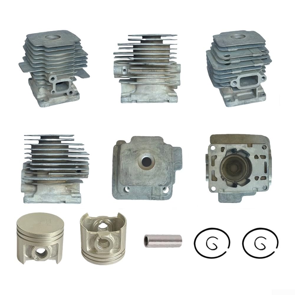 FS230 Kit cilindro di ricambio, decespugliatore motore ricostruzione set con metallo e perno di montaggio, giardino per pezzi di ricambio per la riparazione di apparecchiature elettriche esterne