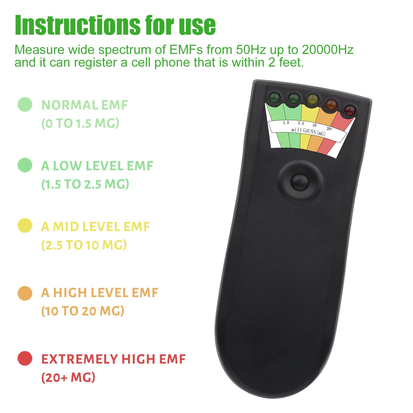 EMF Detector - Ghost Hunting Equipment -3 EMF Detector - Ghost Hunting Equipment -3