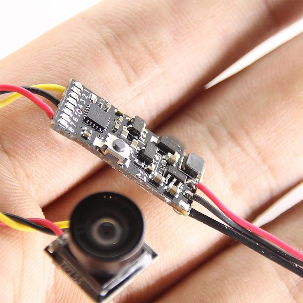 Telecamera FPV VTX da 5,8 G 25 MW Trasmettitore Video FPV da 48 Canali Telecamera FPV per Auto RC Drone da FPV