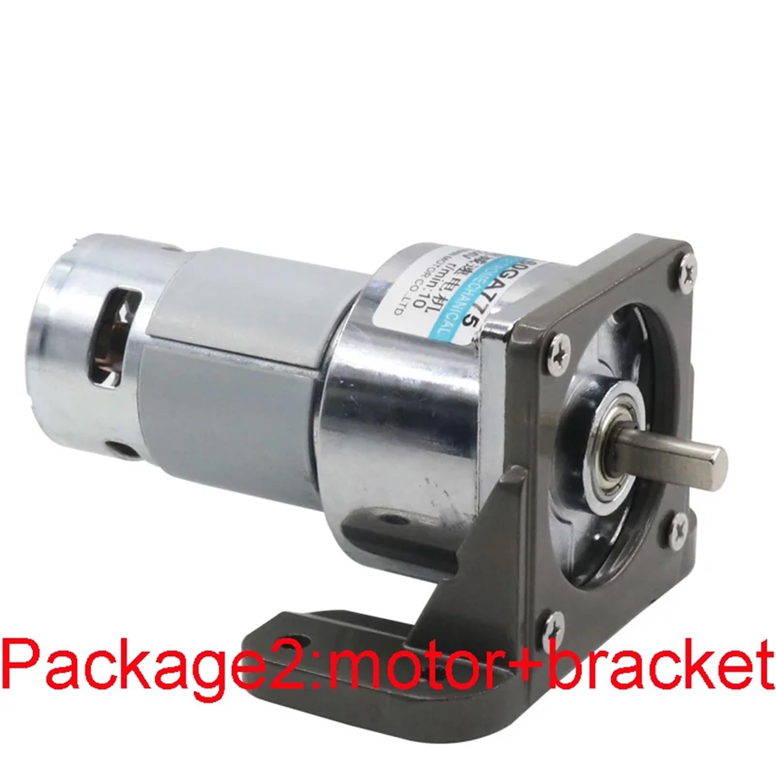 Mikromotor mit Getriebemotor, Gleichstrommotor mit Permanent-Mikromagnet, hohes Drehmoment (24 V, 30 U/min)