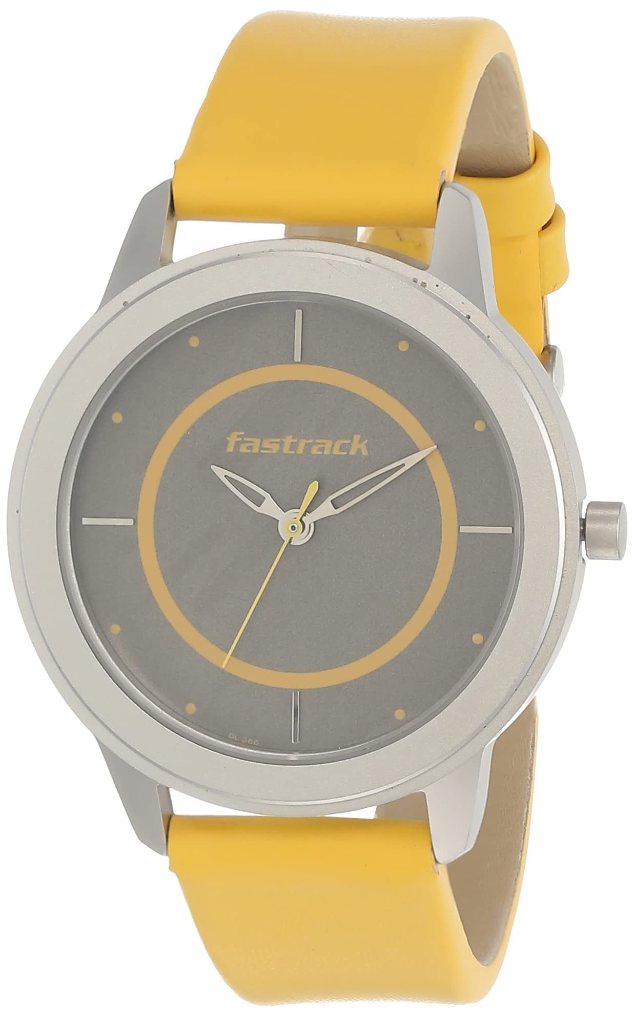 Fastrack Wear Your Look Quartz Analog Grey Dial Leather Strap Watch for Girls-6246SL02 (B093GYNRQ2) Amazon Price History, Amazon Price Tracker