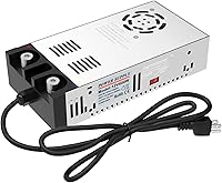 Vista 8 de IMAYCC Convertidor de CA a CC SMPS 110V a 12V, fuente de alimentación de 12V CC, transformador convertidor universal de 120V a 12V, corriente máxima