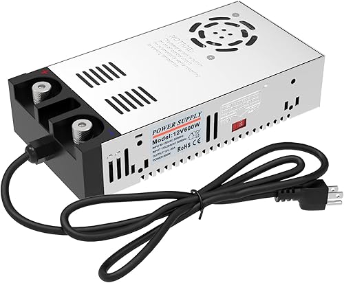 Convertidor de nueva versión IMAYCC de 110 V CA a 12 V CC adaptador de transformador cargador máximo de 600 W 50 A