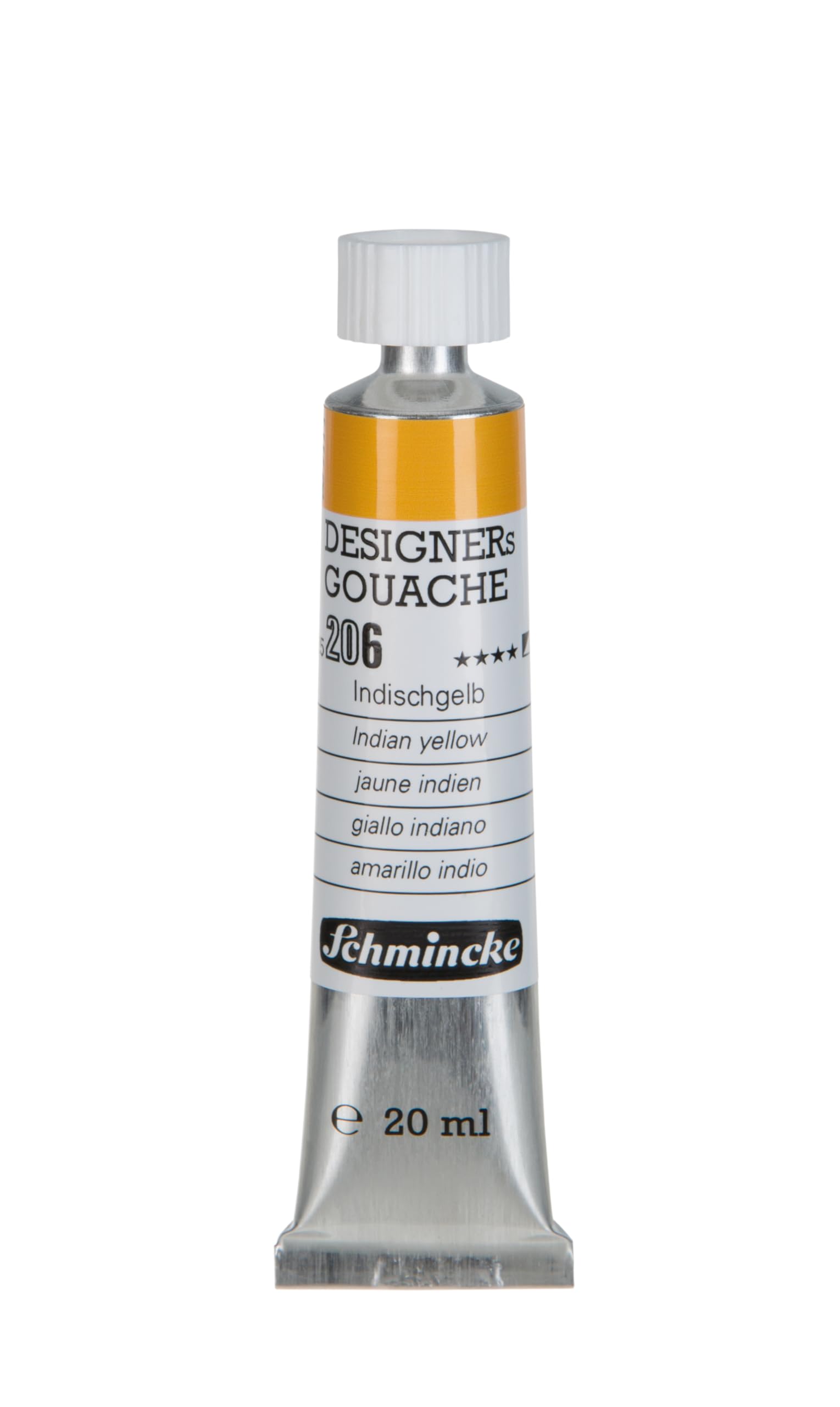 Schmincke : Designers Gouache : 20ml : Indian Yellow, Indischgelb