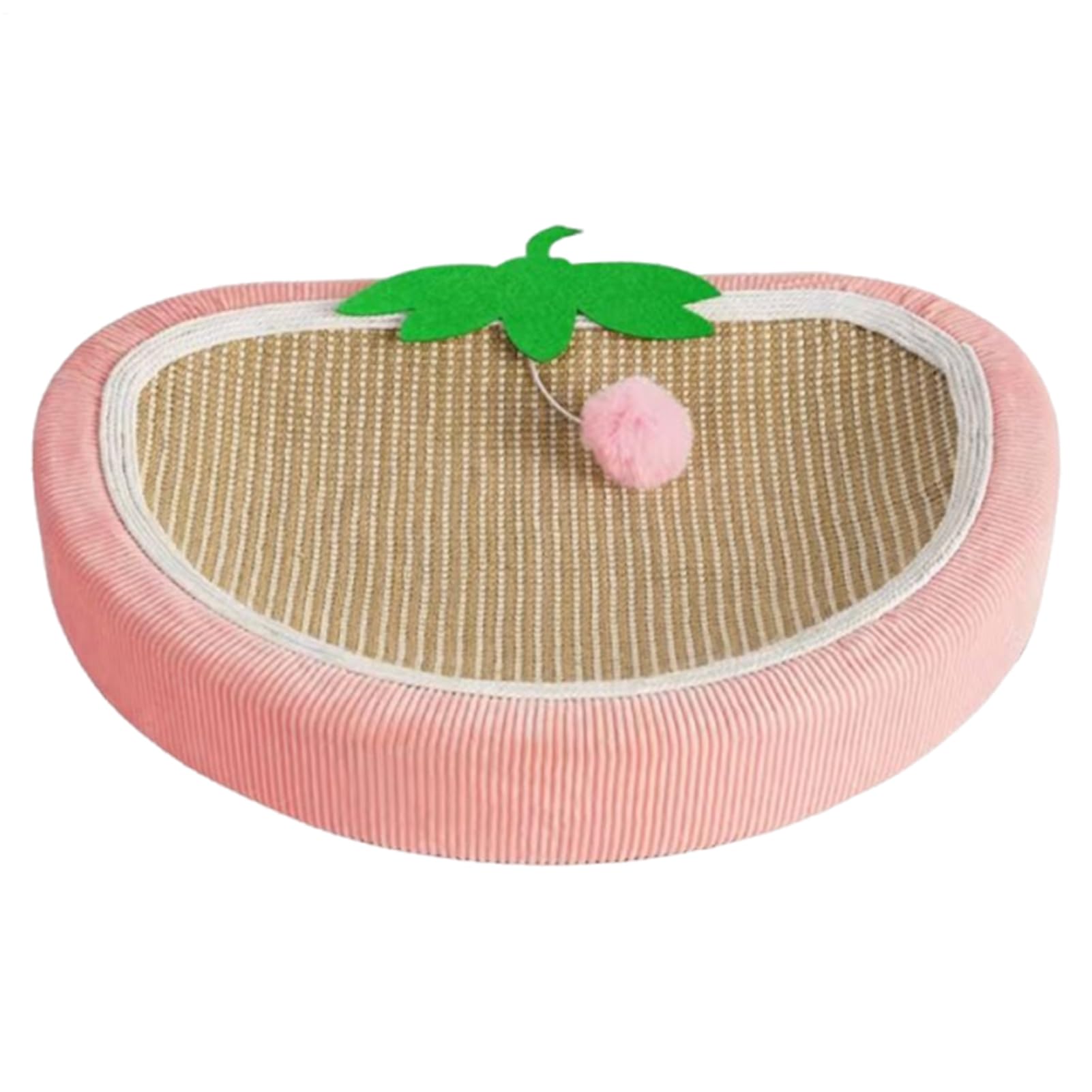 Cama rascador para gatos, accesorio para mascotas, , cojín para dormir, protector de muebles | Sisal Rascador Fresa para Gato para Sofá Interior Sofá Alfombra de Pared Piso Silla Puerta Set Perro Apartamento Dormitorio