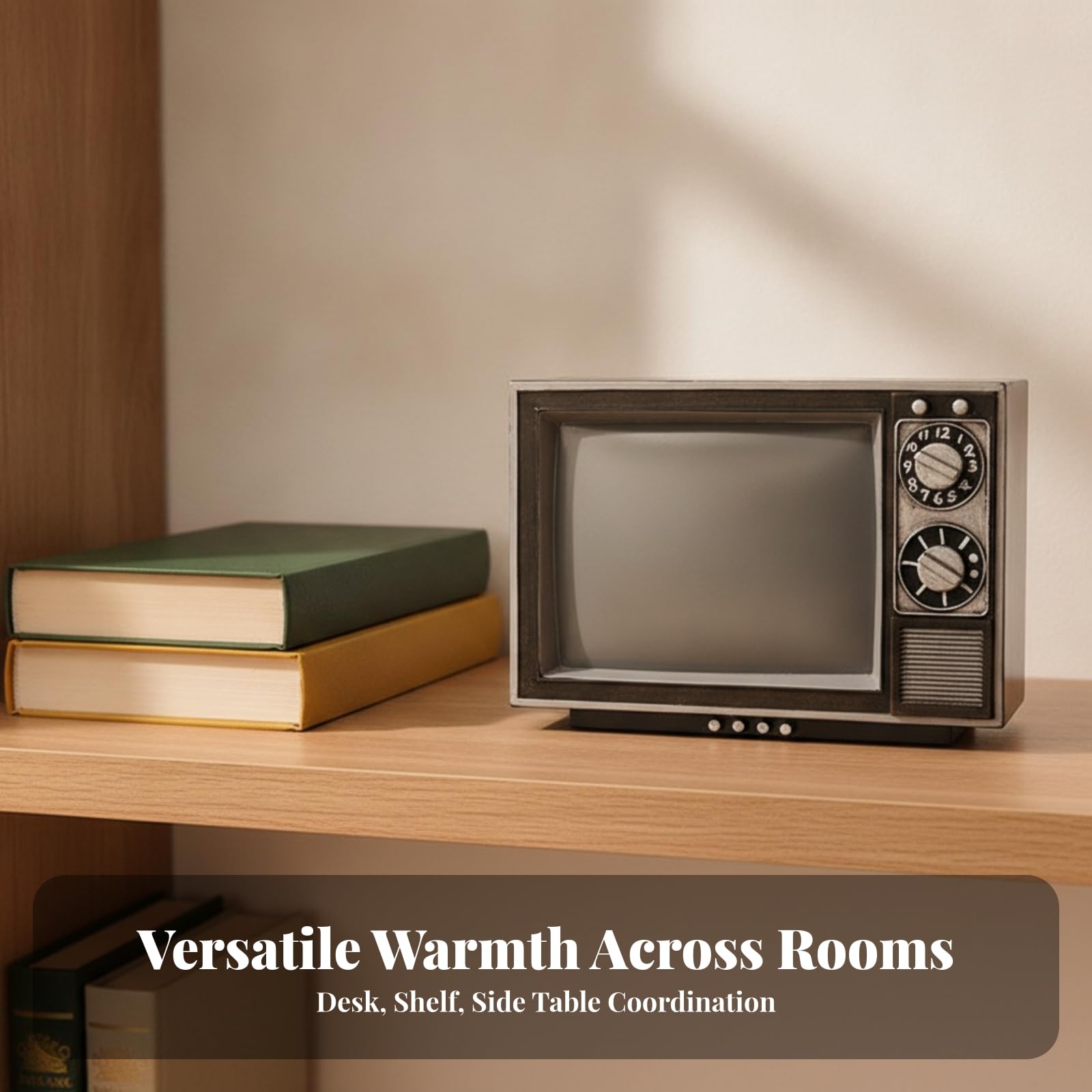 Nostalgisch Modell Retro-Fernseher, s Tischornament, Fernsehmodell, für Schreibtisch, Café, Sammler,