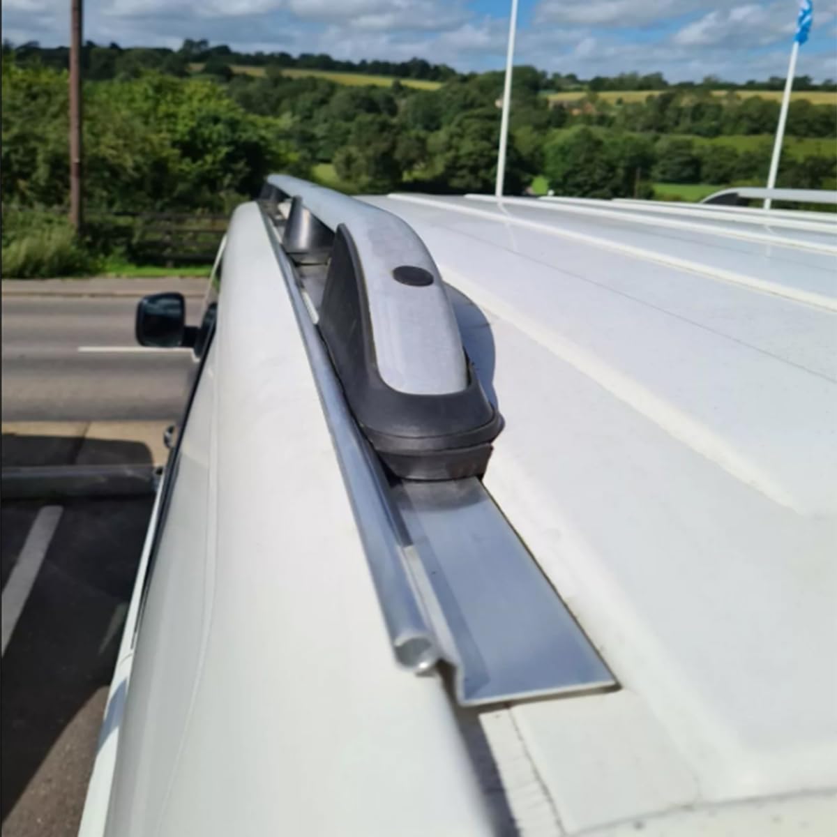 Motorhome Awning Rail C Channel 6Pcs 55cm Light Aluminum Channel Canopies Connector for T4 T5 T6 All Campervans Caravans Boats — view 2