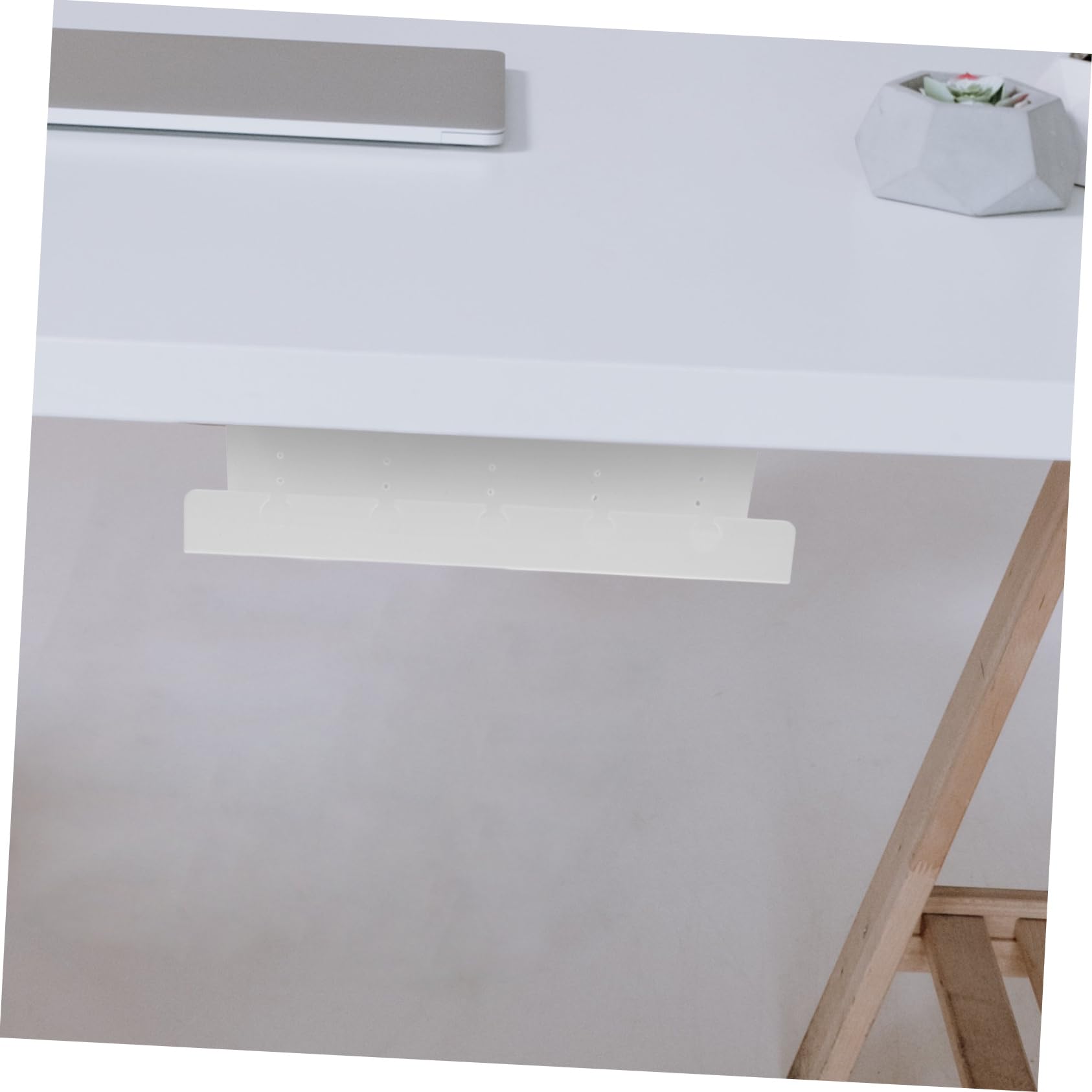 Caja Oculta Cerradura Para Debajo Del Escritorio Organizador De Cables Almacenamiento De Gestión De Cables Para Oficina o