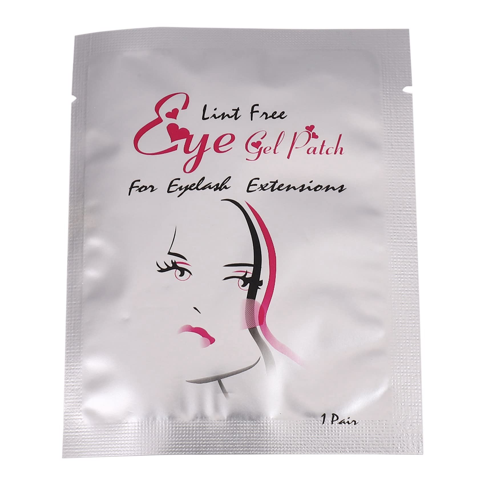 500x Extensión de Pestañas Debajo Gel Almohadillas para Los Ojos No Tejidas Parches de Maquillaje