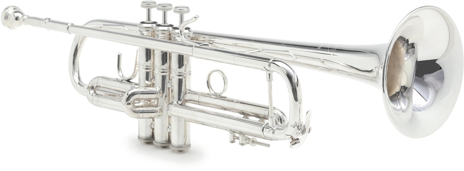 Bach 180S37R Professional Stradivarius Bb Trumpet - Reverse Leadpipe - Silver Plated