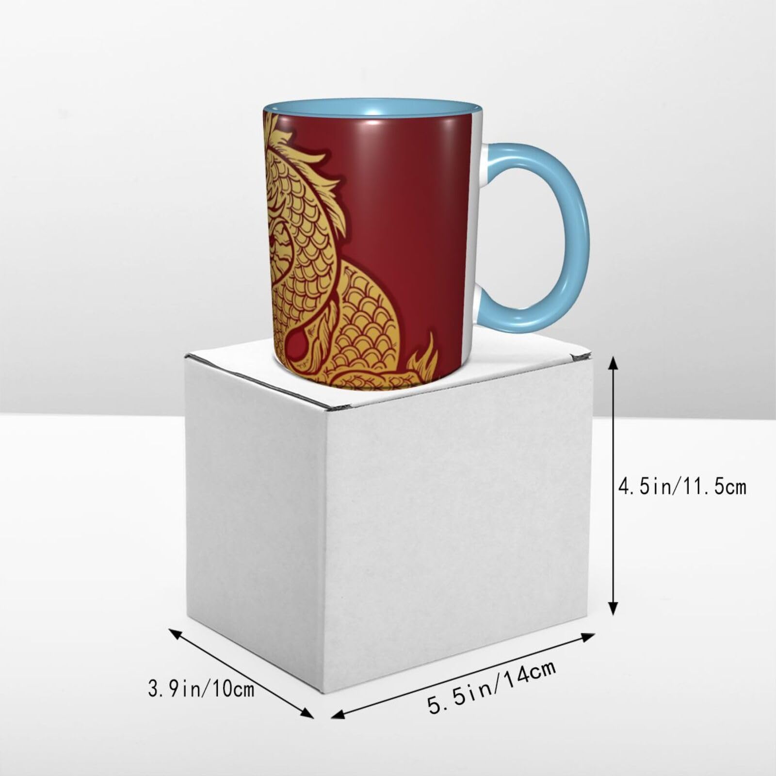 Amazon.co.jp: マグカップ 龍 ドラゴン 陶器 食器 コーヒーカップ 男女