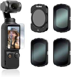 Rollei Magnetisches ND Filter Set Kompatibel mit DJI Osmo Pocket 3/4