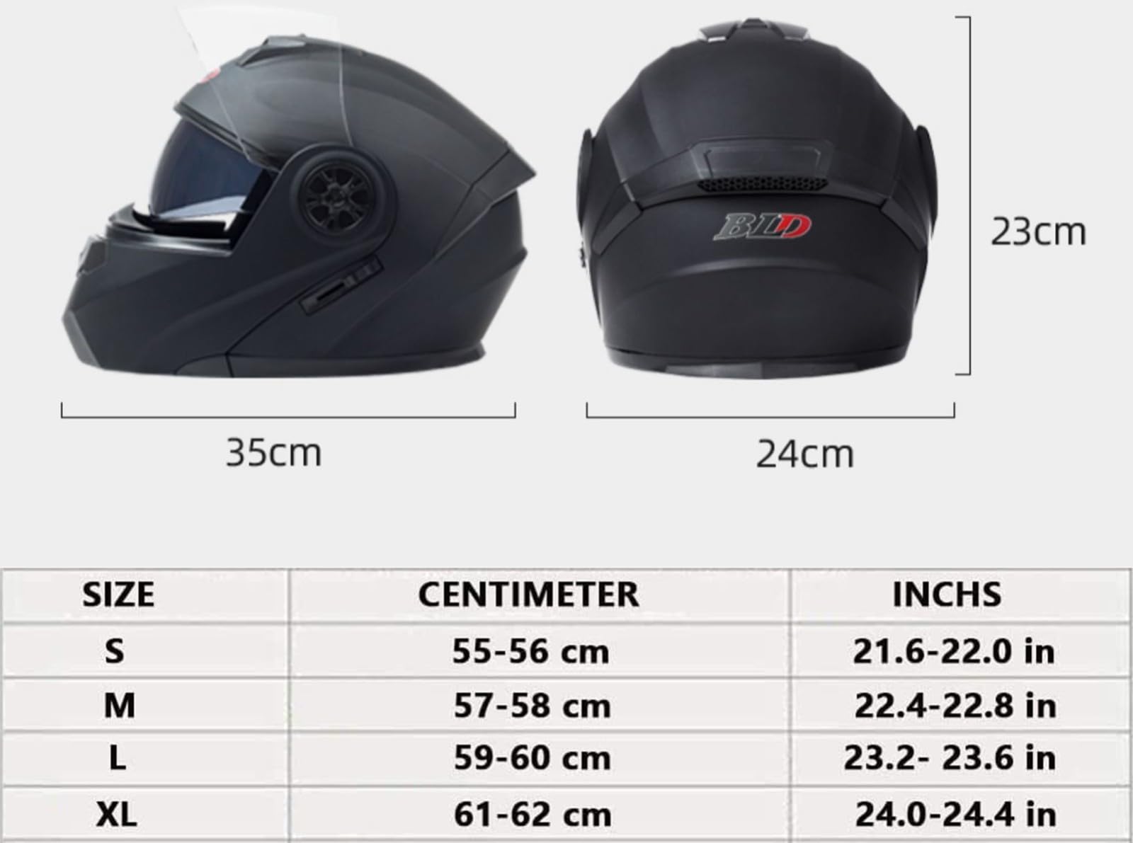 Casco Moto Modulare Integrato Bluetooth Omologato ECE/DOT Doppia Visiera Caschi Moto Integrale Antivento Per Adulti Uomo Donna Casco Apribile