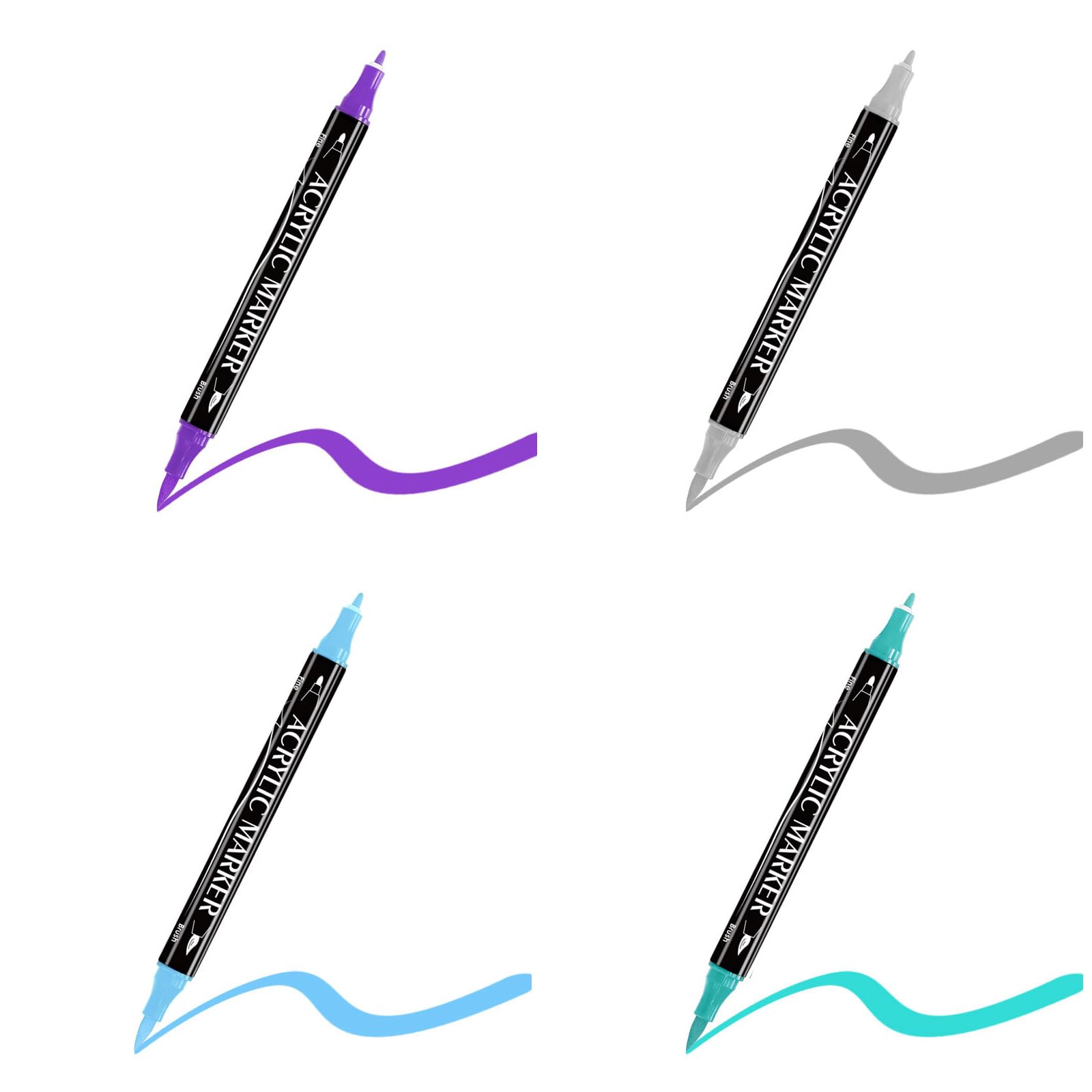 Marker Set, praktischer Aufbewahrungskoffer, 36 colors