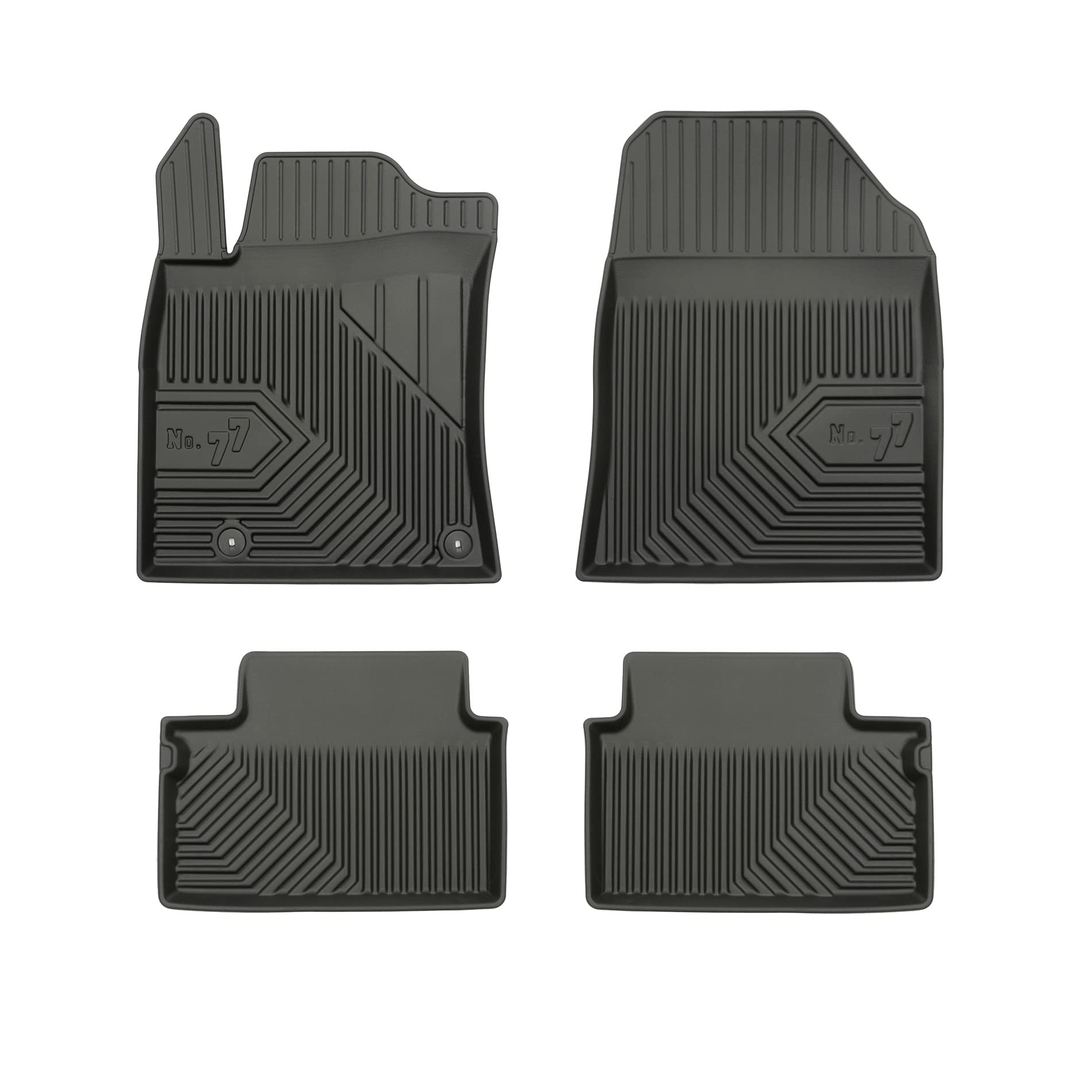 FROGUM No.77 Alfombrillas para Coche Alfombras para Kia XCeed Desde 2019 | Borde Alto | para Todo el año | Tamaño