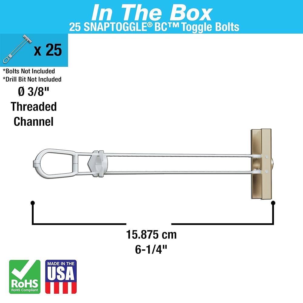 Amazon | 若井産業 トグルボルト パワーアンカー 中空壁用