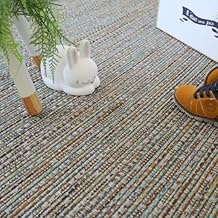 Decoweb Flat Woven Carpet - Borneo - Silver Multi-Coloured - Sample 15 x 20 cm