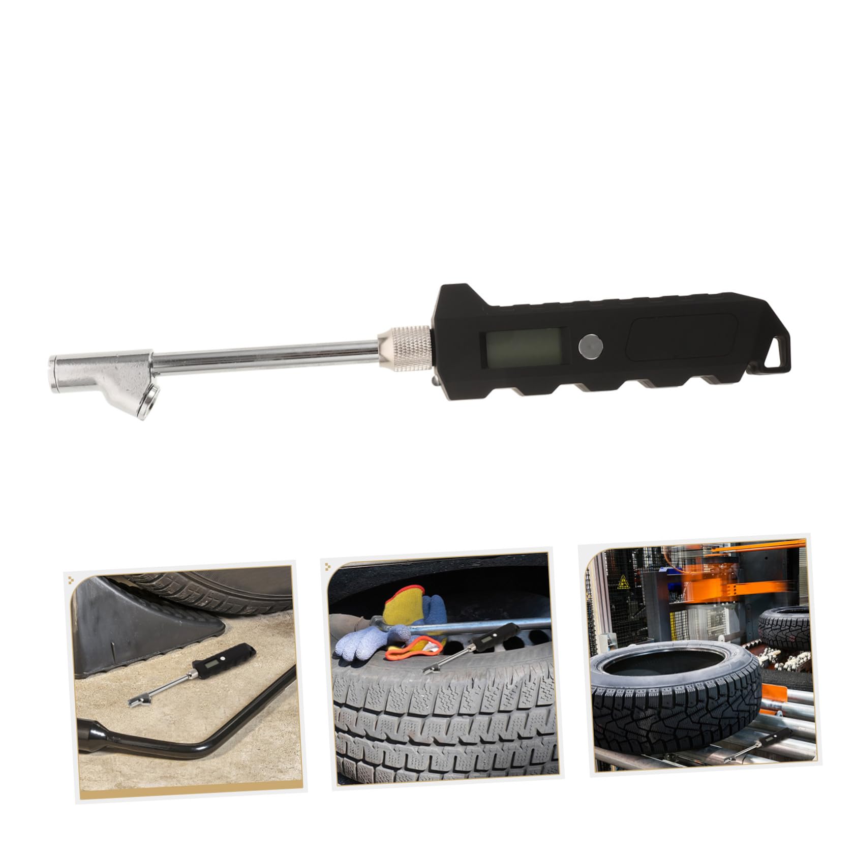 Cabilock Manometro Digitale Per Pneumatici Psi Strumento Misurazione Pressione Per Camper Camion e Biciclette Display e Facile Costruzione Durabile