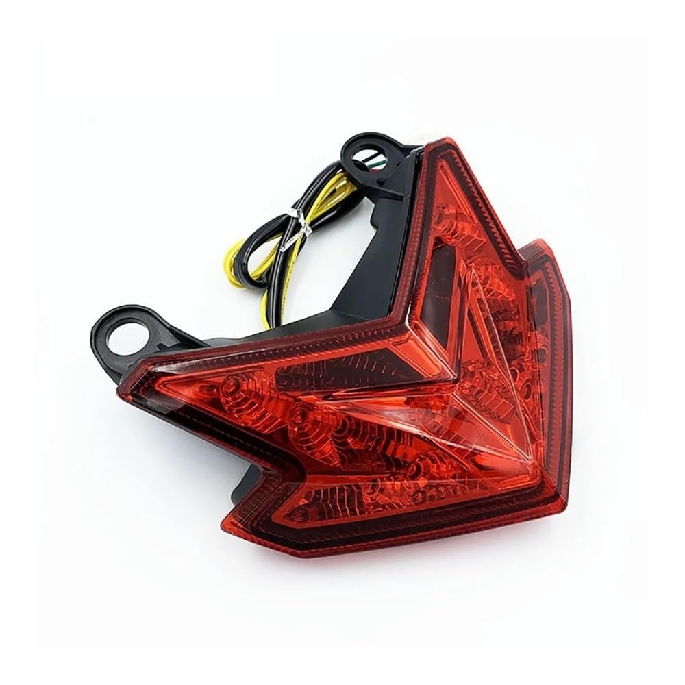 Luz trasera LED para motocicleta, luz indicadora de señal de giro trasera de freno para Kawa&saki Z800 Zx6r Z125 Luz trasera moto