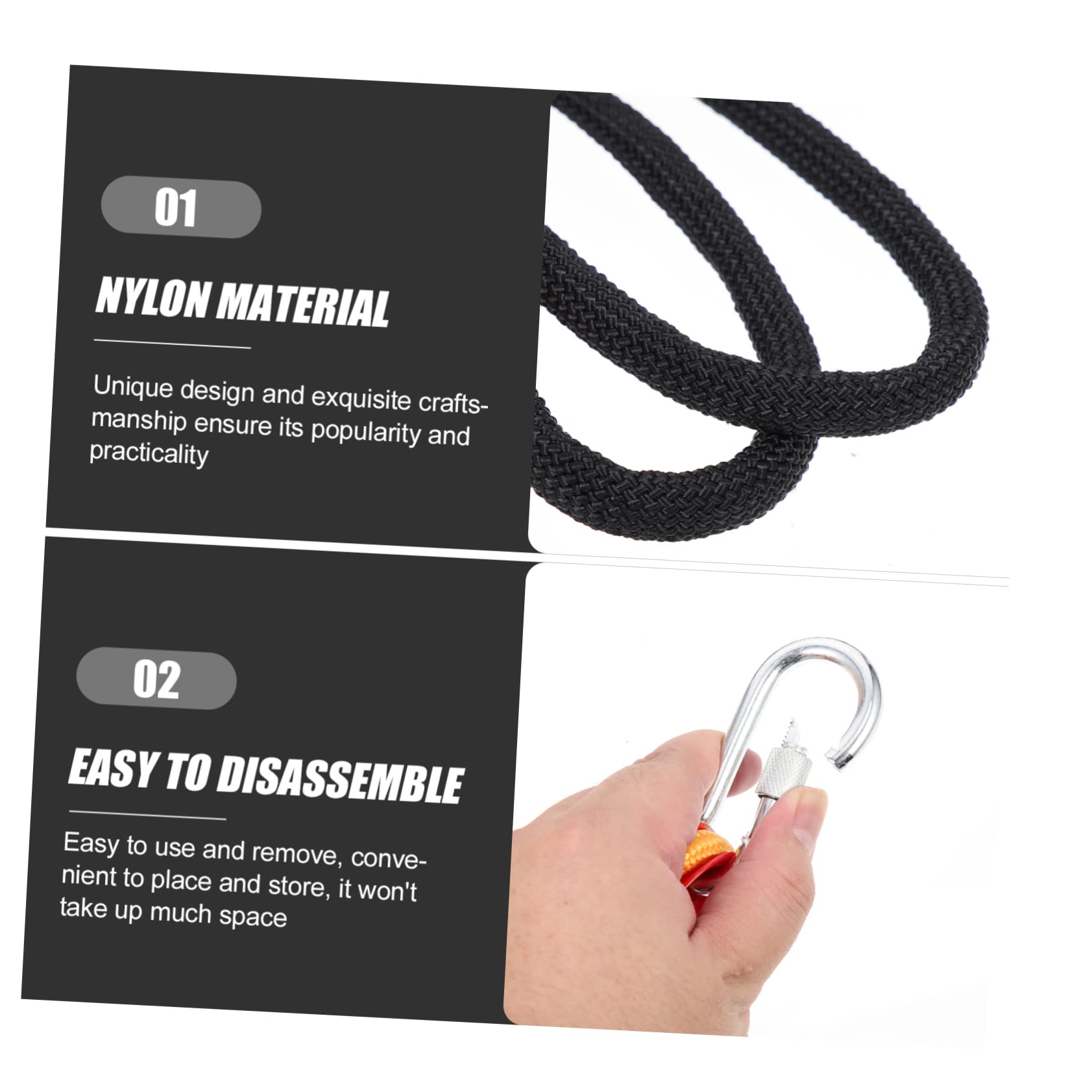 TOYANDONA Cable para Perros De Camping Correa De Sujeción De Nylon para Mascotas Al Aire Accesorio De Equipo para Acampar Perros