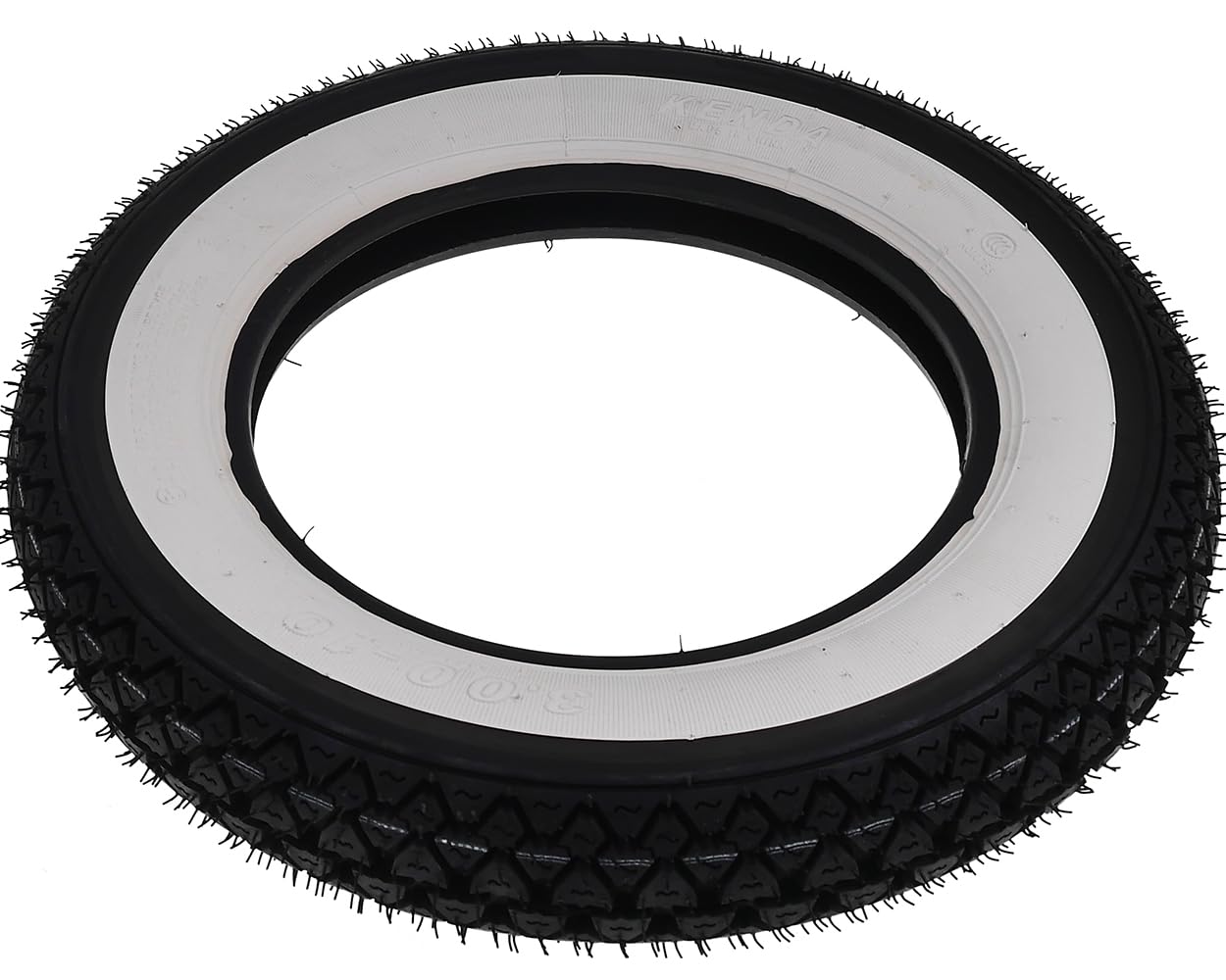 2EXTREME 2x Kenda Weisswand Reifen 3,00x10 4PR 42J TT Satz Roller kompatibel für Vespa Zündapp Bonanza