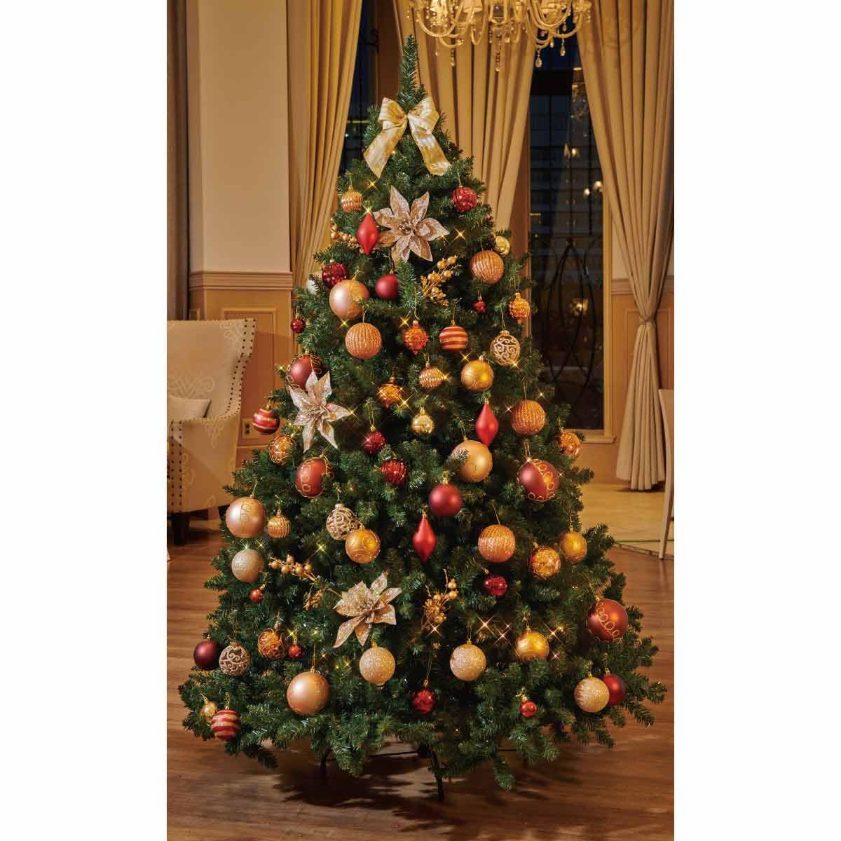 Amazon.co.jp: 【廃番】ラグジュアリークリスマスツリーセット 高さ150