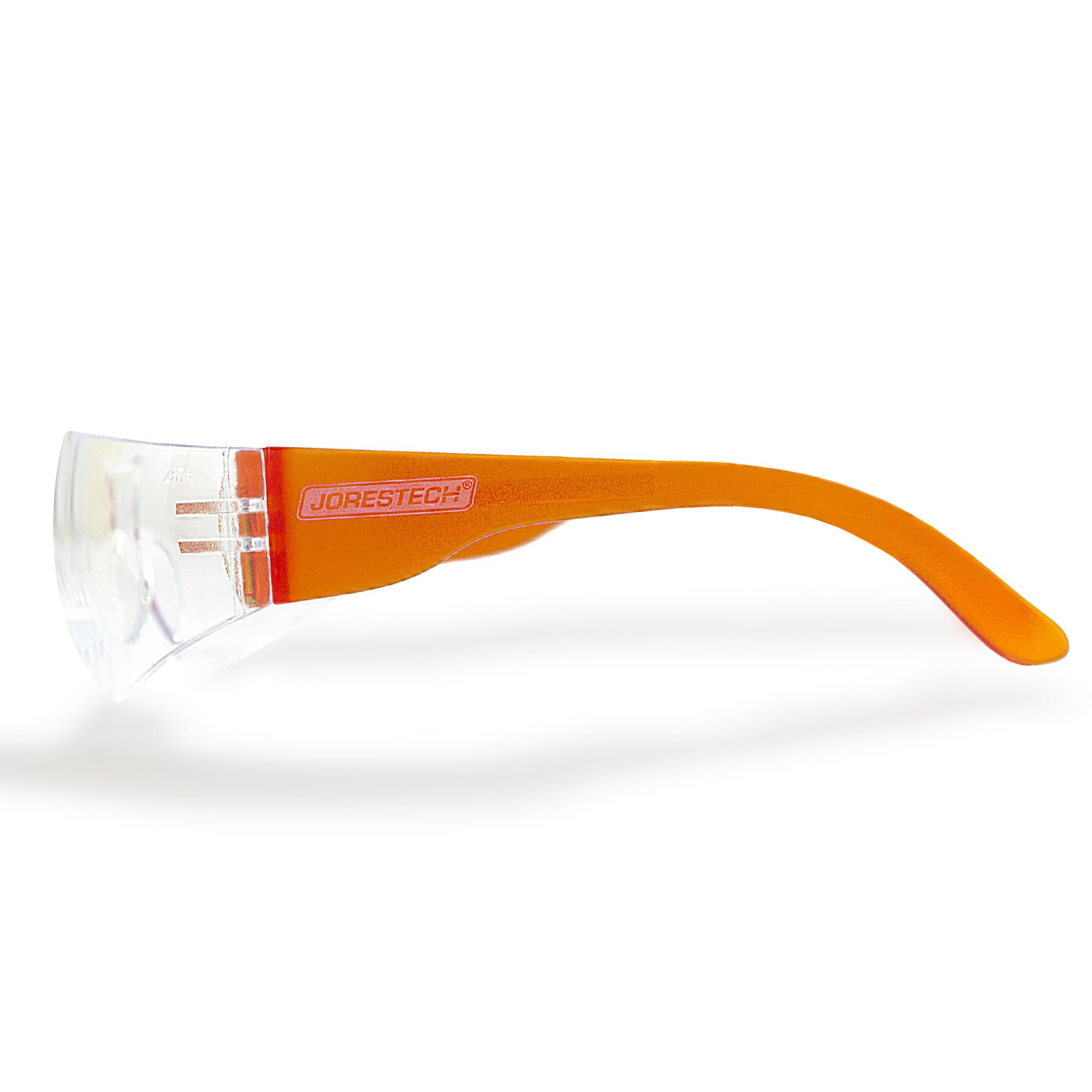 JORESTECH Gafas – Gafas protectoras UV 400, Pack de 12 - Naranja -