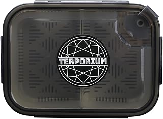Dual Compartment Cleaning Bin | Compact, Durable, and Highly Functional with Dual Removable Baskets | The Ultimate No-Spill Cleaning Solution