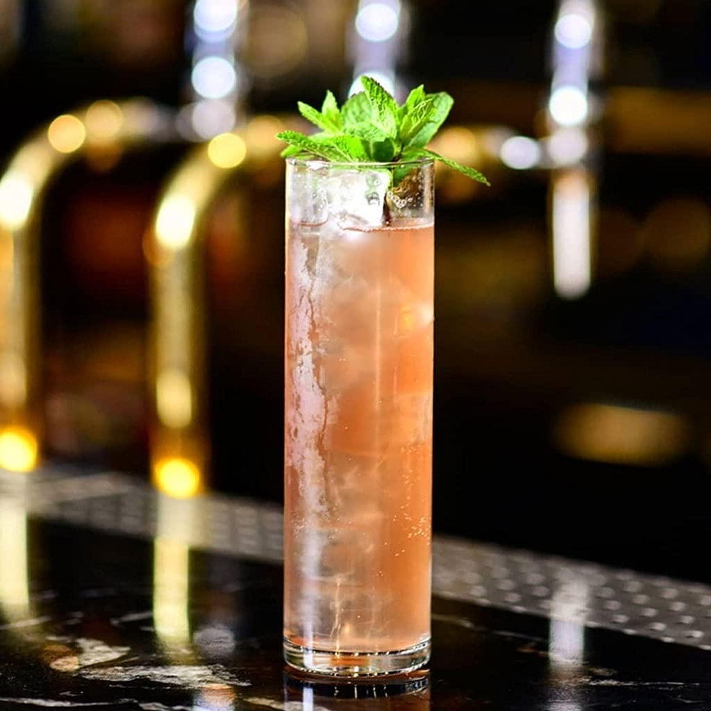 Szklanki Highball Okulary, Kubek szklany, Ołowiu Bezpłatne Okulary do picia Tumblery do napojów Mieszanych, Woda, Juice Piwo, Koktajl (2 szt) Szklanki do wody Szklanka barowa