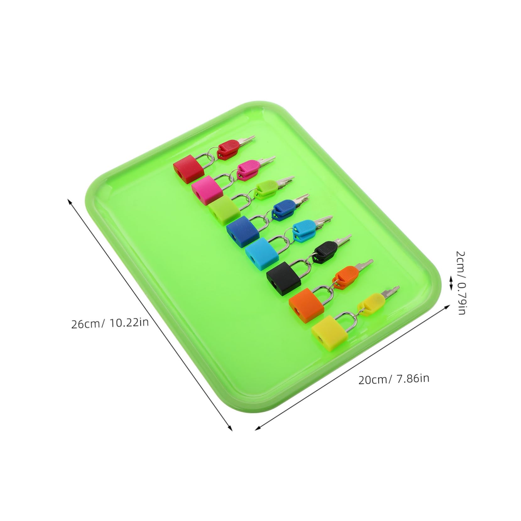 Mikinona Juguetes para Montessori Llaves para Actividades Preescolares Juego de Candados Bandeja para Motricidad Fina y Aprendizaje Sensorial para Bebés y Pequeños