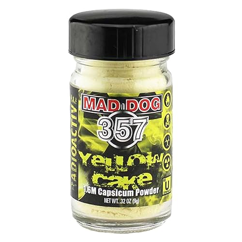 Mad Dog 357 - Polvo capsicum 52ft color amarillo