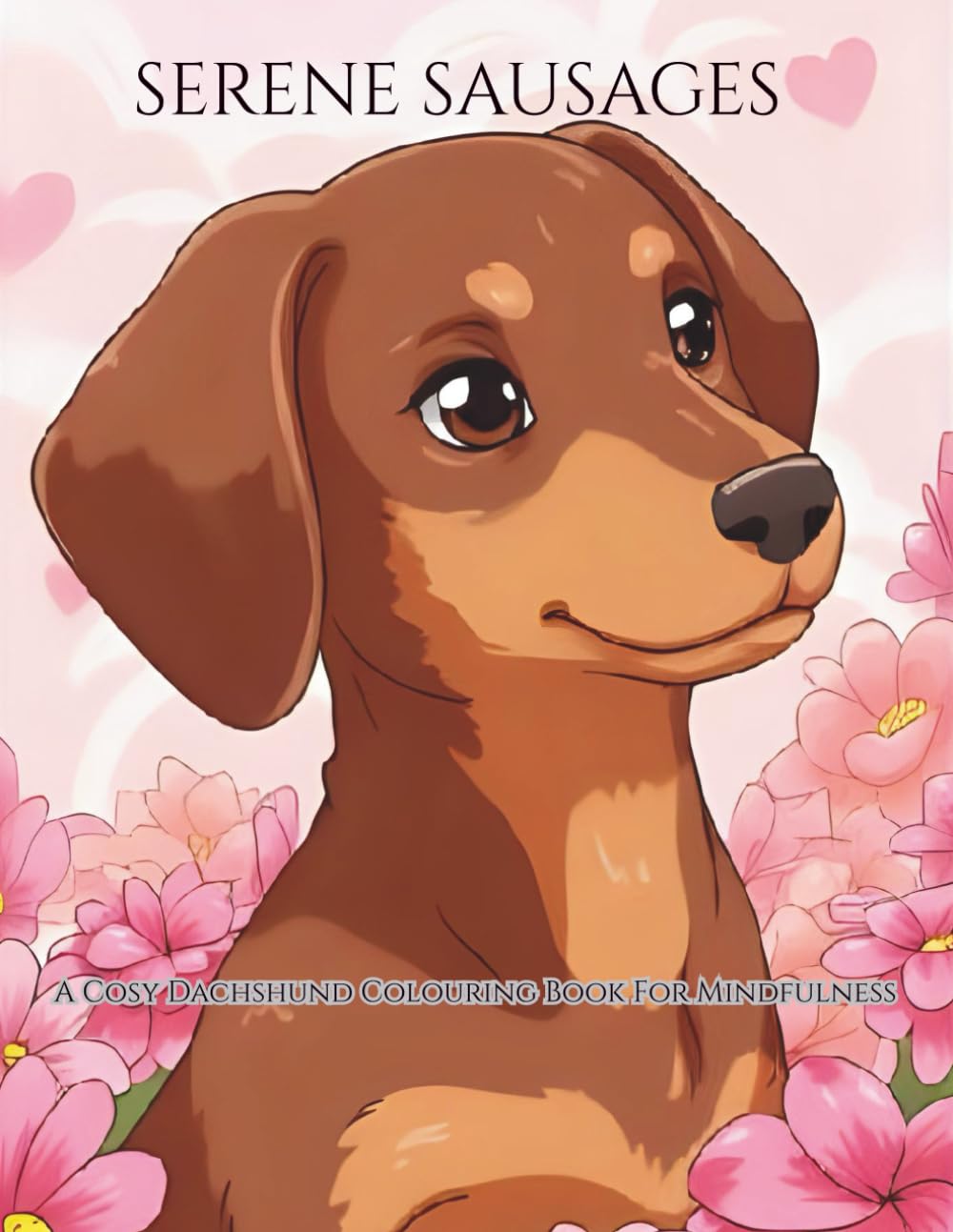 Serene Sausages: A cosy dachshund colouring book for mindfulness