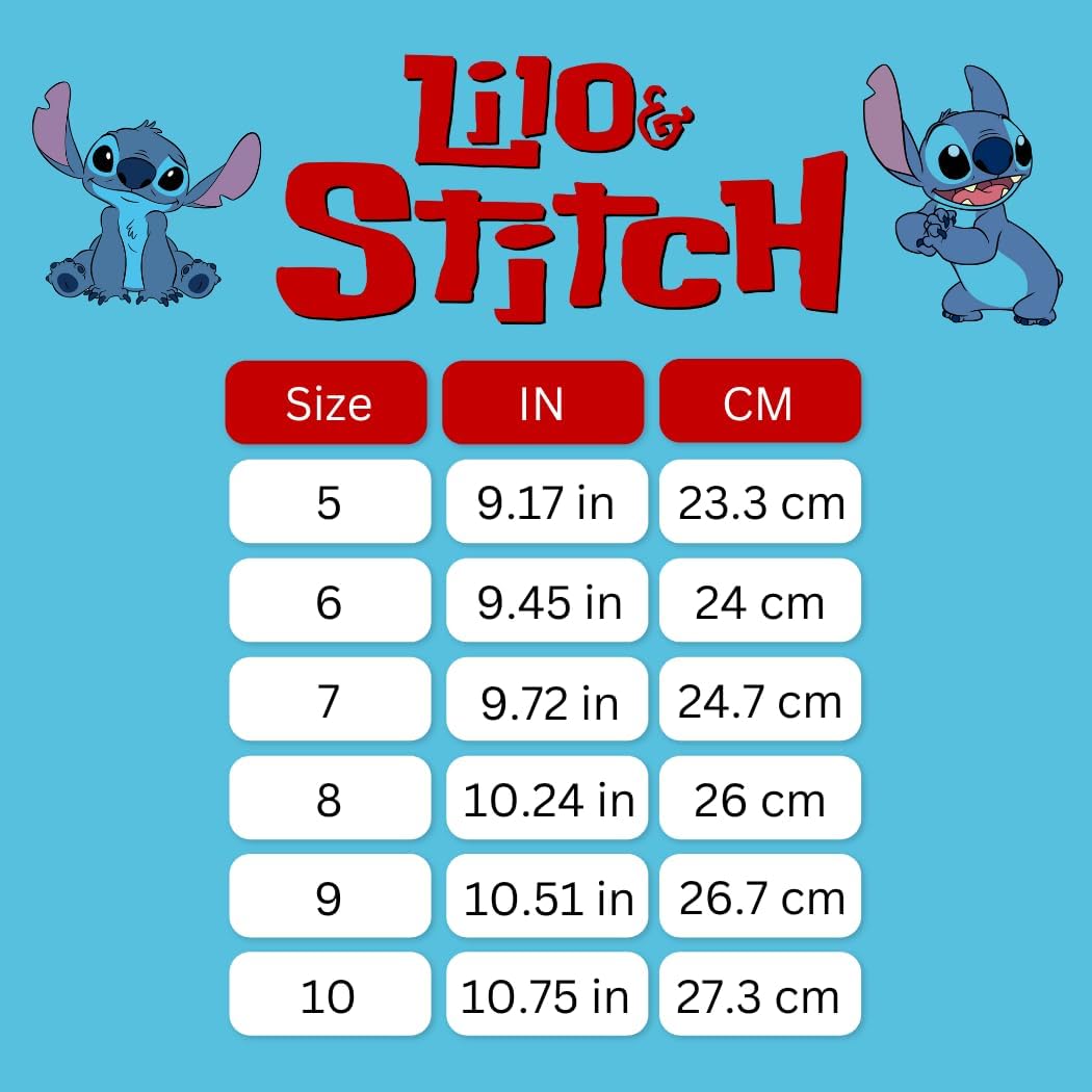 Disney Lilo & Stitch Sneakers Lace Up Lightweight Breathable - Stitch Shoes for Girls and Women Sizes 5-10 Toddler/11-4 Kid /5-10 Adult - Image 6