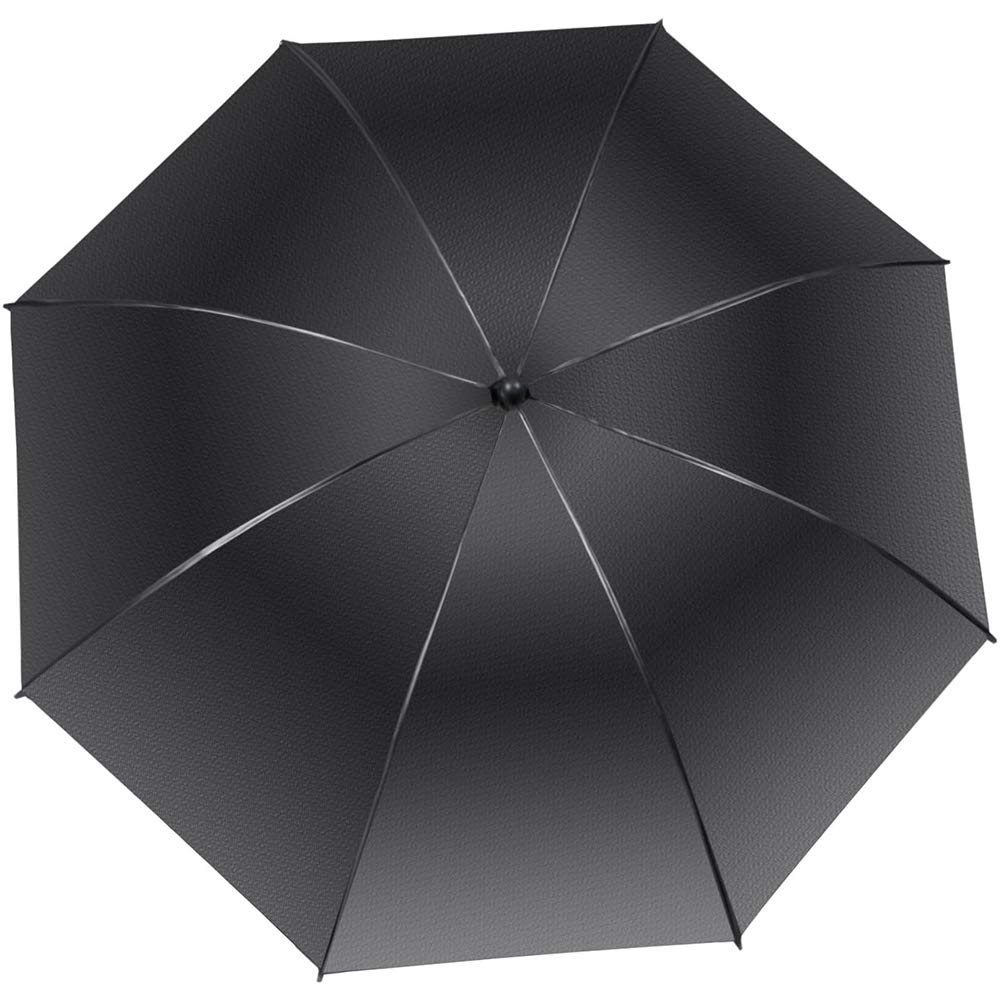 2x 33 pouces argent noir parapluie pour la photographie et la vidéo d'éclairage réfléchissant