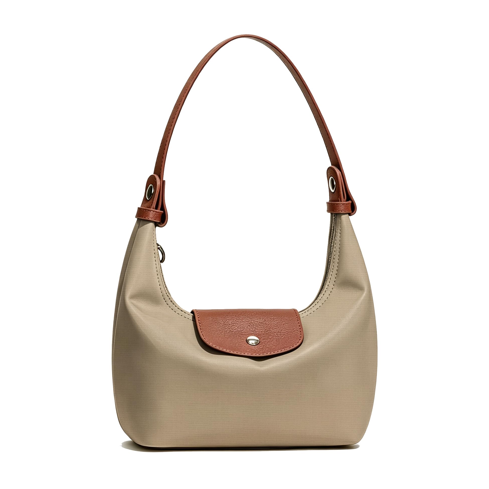 Convertible Mini Bag for Women Nylon Crescent Dumpling Bag