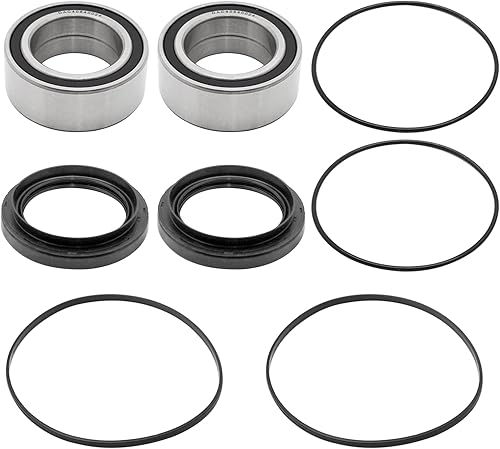 Miniatura 3 de Sellos de rodamientos del eje de la rueda trasera para Yamaha Raptor 700 700R YFZ450 YFZ450R YFZ450X 2006-2023, OEM # 93304-20812-00 93106-46003-00