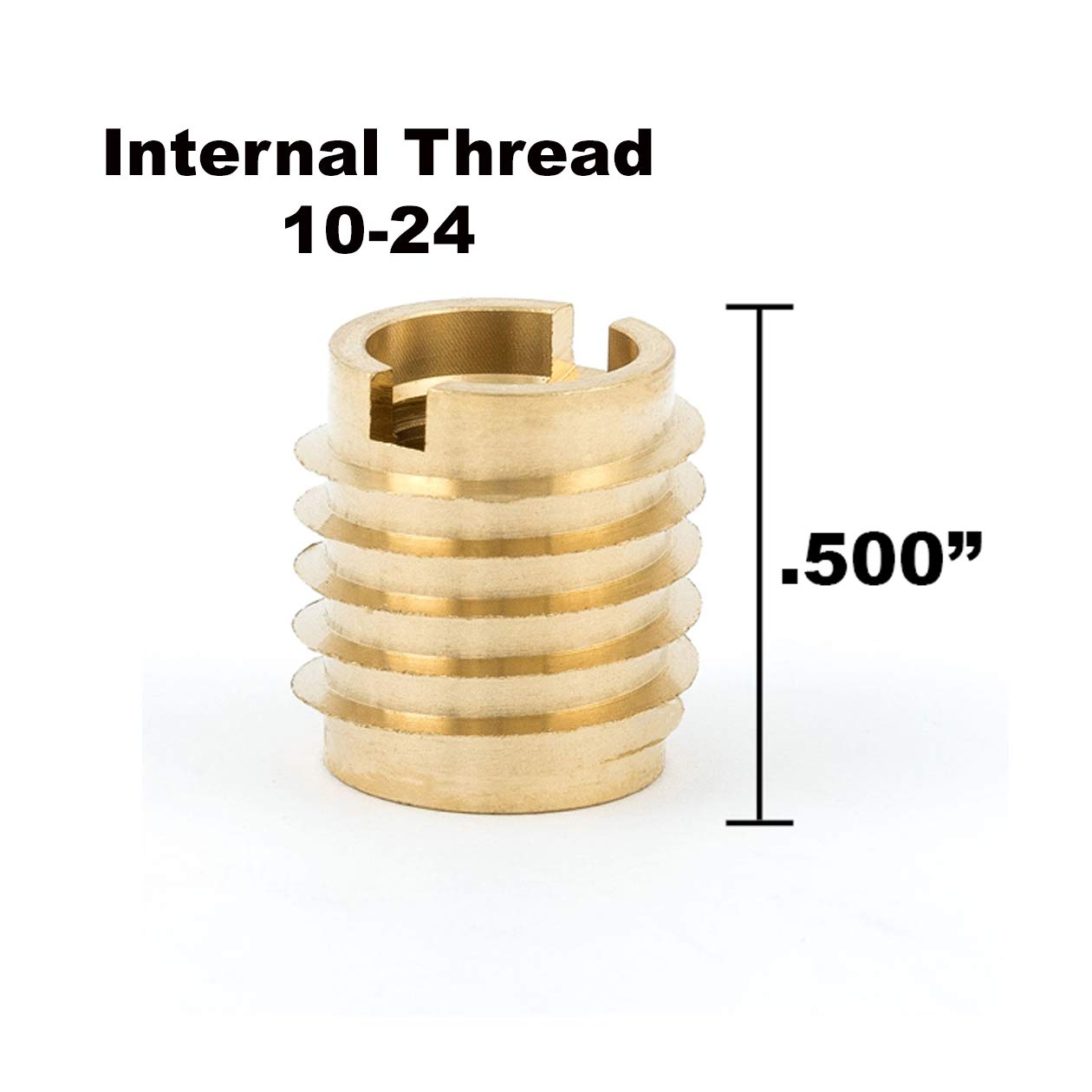 E-Z LOK 400-3 Thread Repair Kit, 400-3 | Brass construction, Designed for wood repair applications, Includes drill, installation tool