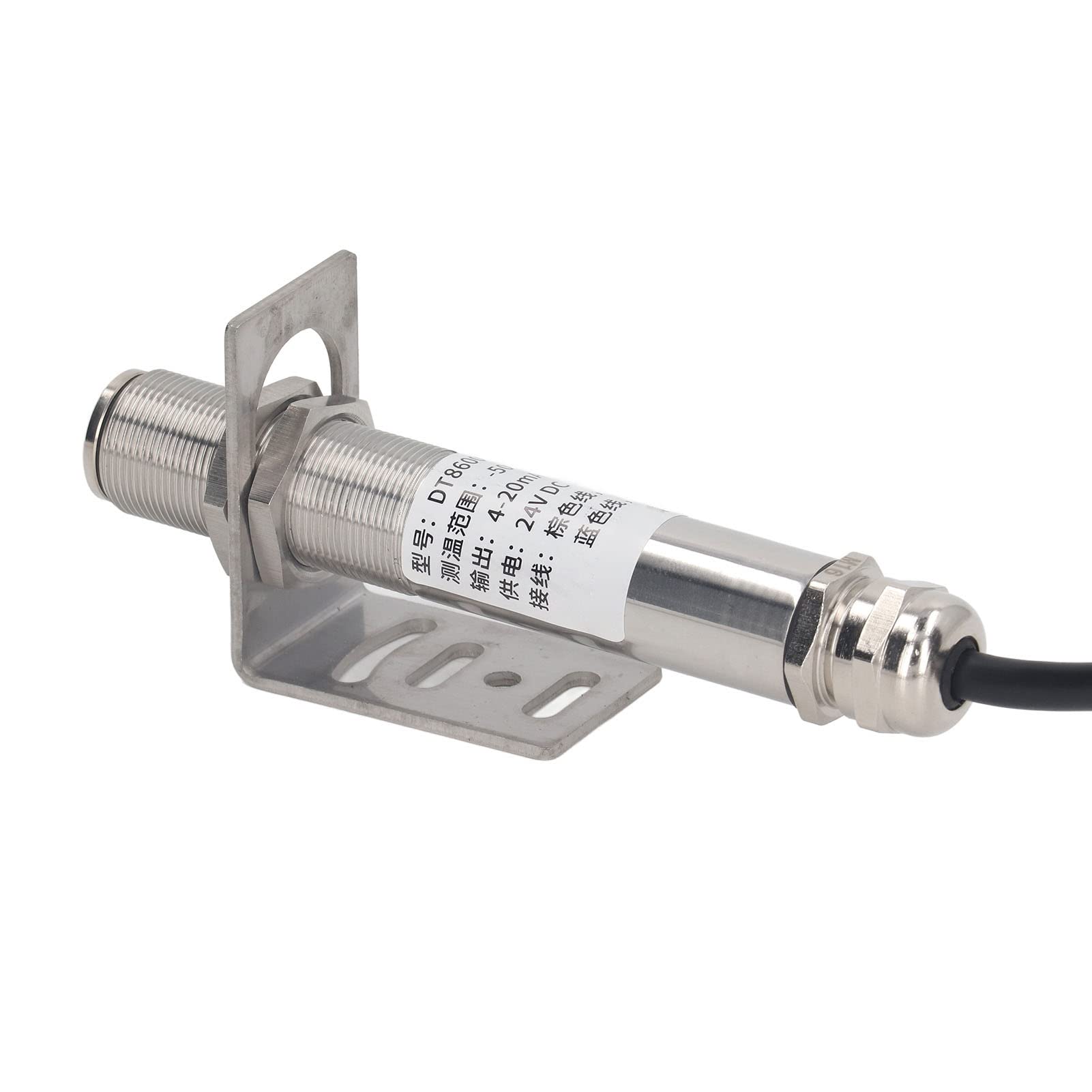 FTVOGUE Sensor de Temperatura, Sonda No Industrial DC24V de Acero Inoxidable de -50 ℃ a 600 ℃ para Diversas Aplicaciones