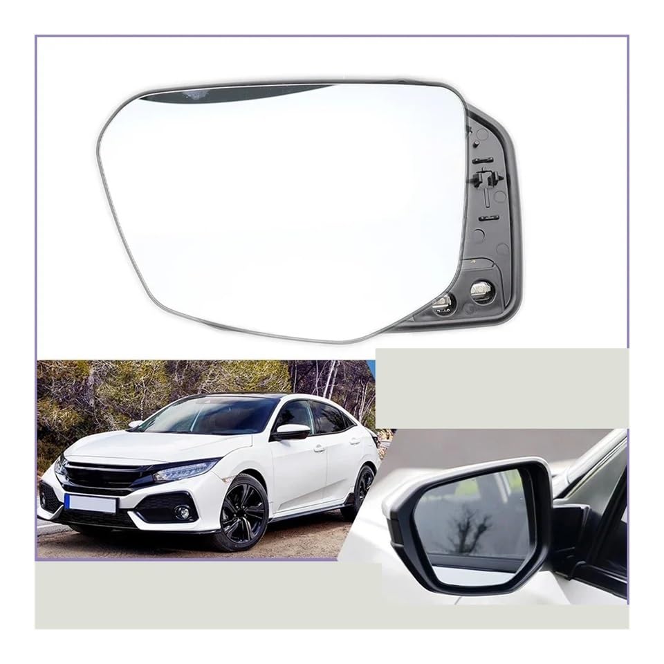 Lentille de rétroviseur extérieur Civic 10 idéale pour sécuriser vos trajets en ville
