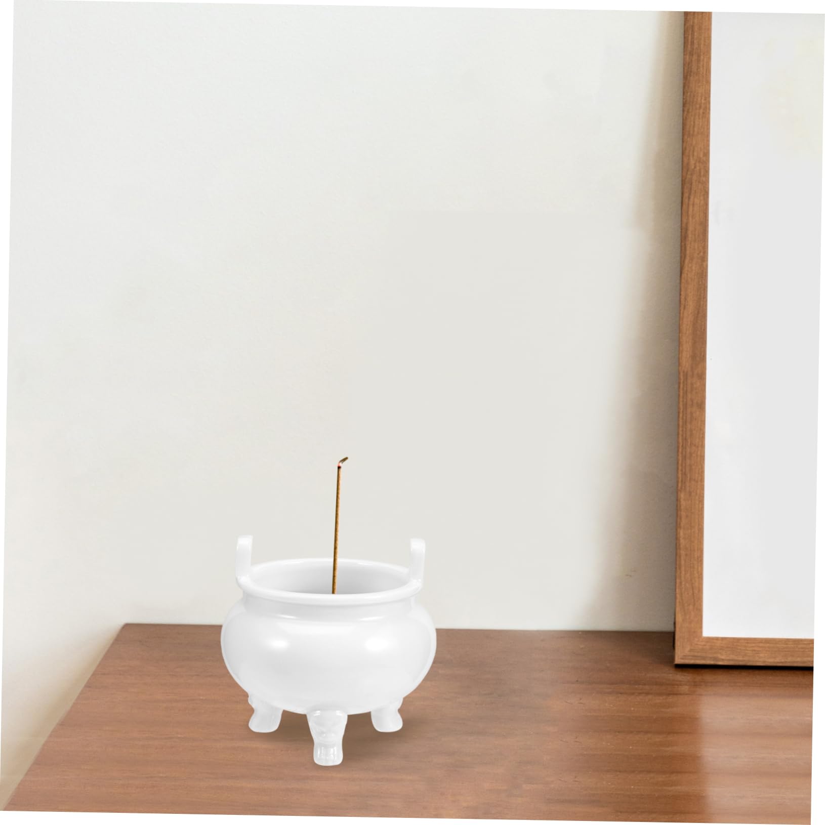 HJMMHX 4 szt. Kadzielnica ceramiczna kadzielnica w stylu chińskim uchwyt na kadzidło na kije Home Decor meble na stół