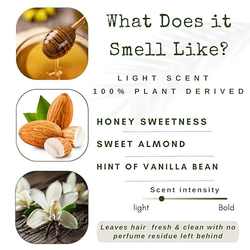 Miniatura 6 de Barra de champú sin fragancia y barra de acondicionador de almendras dulces para cabello seco  Champús limpios no tóxicos  Esencial de viaje