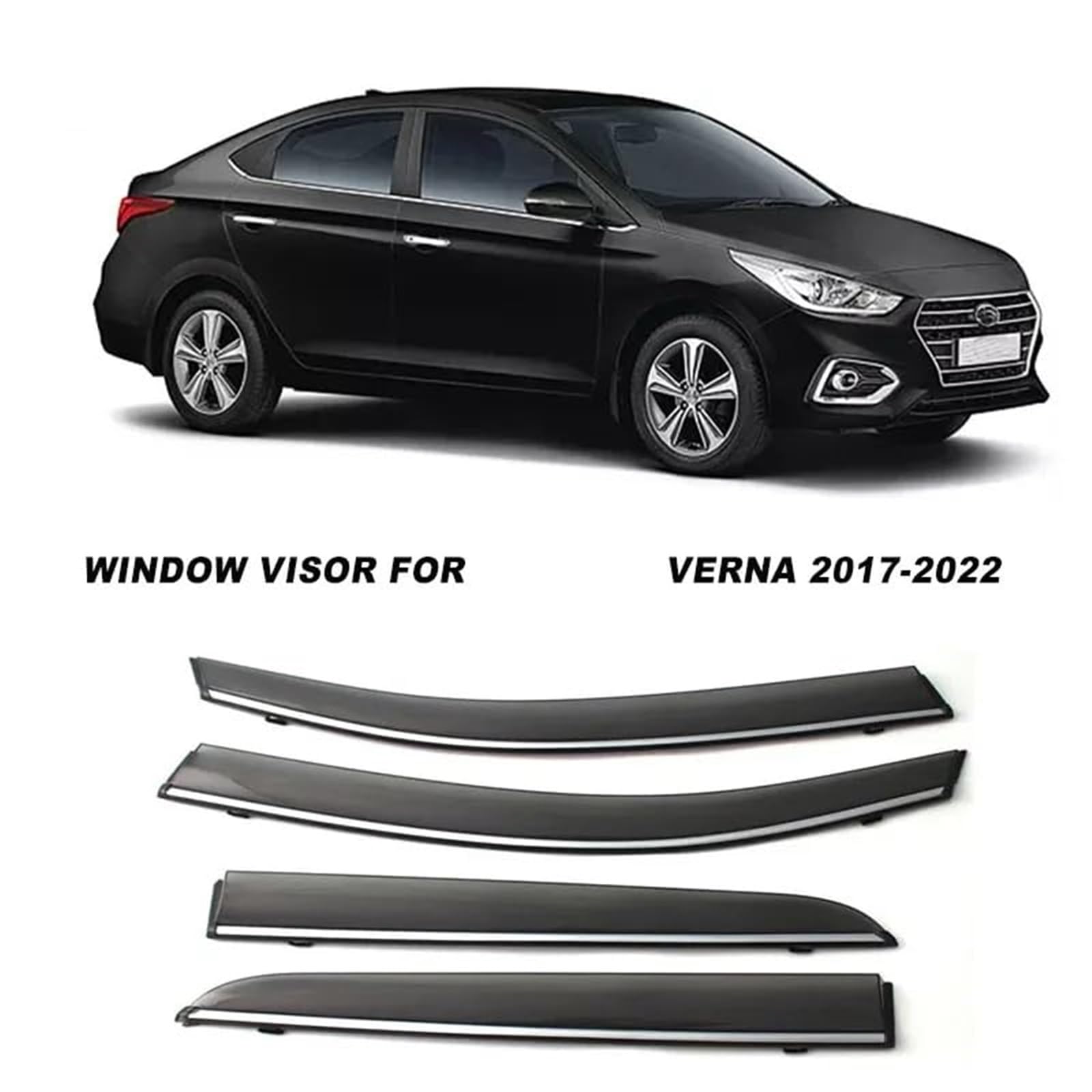 per Hyundai, Verna Sedan 2017 2018 2019 2020 2021 2022 Auto