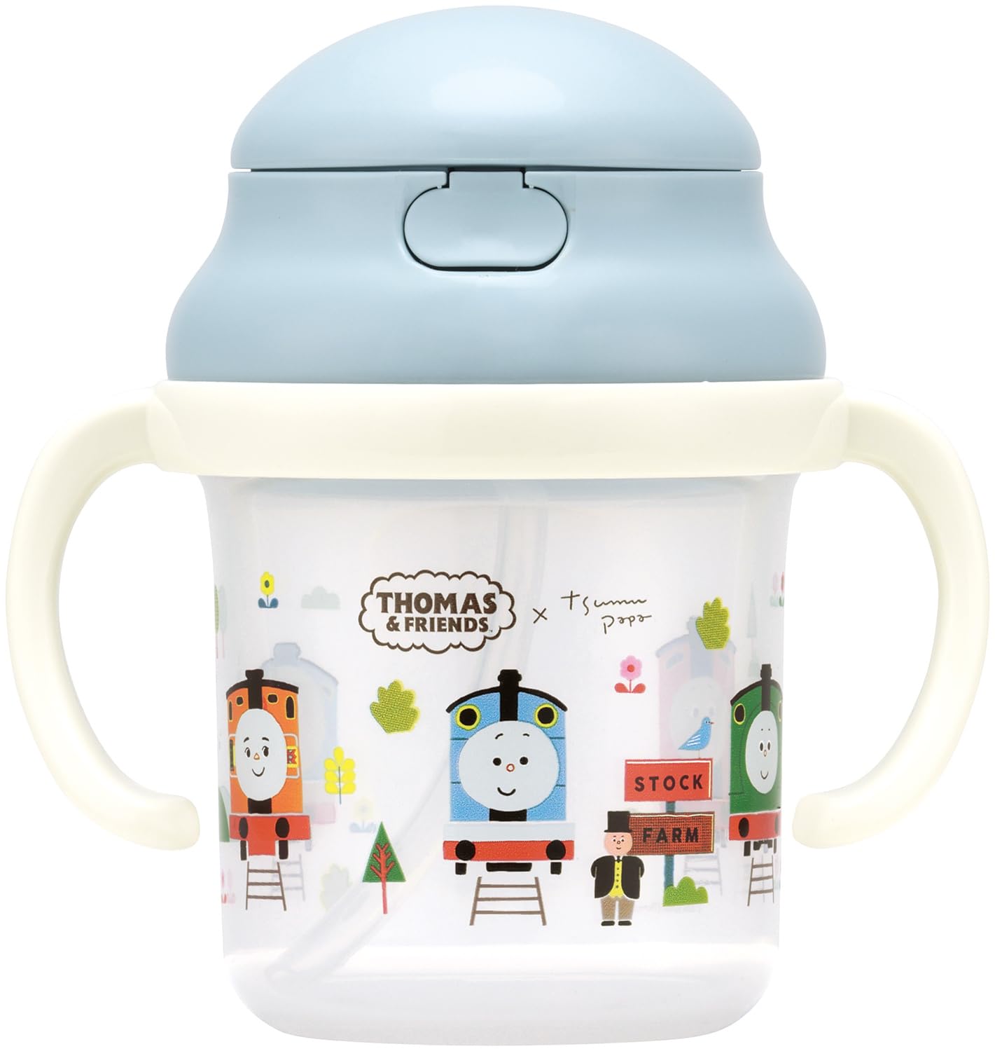 【つむぱぱ】 Amazon.co.jp: スケーター(Skater) ベビー ストローホッパー 両手マグ