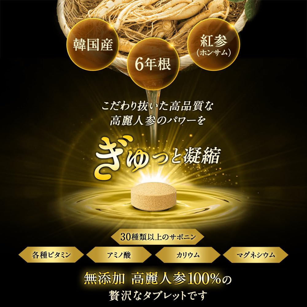 高麗人参　紅蔘タブレット 120粒×3箱 tablet120_main.jpg