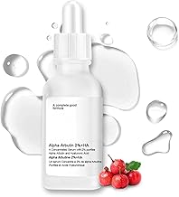 Alpha Arbutin 2% + HA, Alpha Arbutin Serum, Alpha Arbutin, Hyaluronic Acid, Sérum Acide Hyaluronique for Pores, Dark Spots, Acne, Restore Skin Elasticity, 30 ml