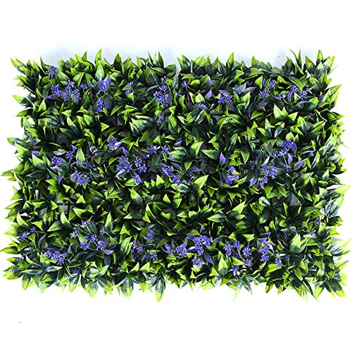 Clôture de jardin artificielle et fausse plante brise-vue en panneaux de buis