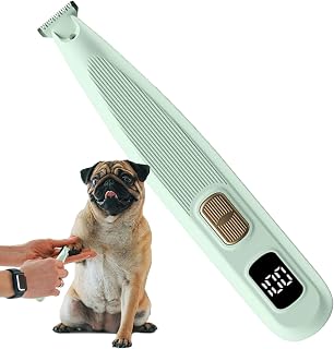 Cortapelos para perros de acicalamiento,Pantalla LCD, 2 velocidades, recargable | Afeitadora de gatos y cortapelos inalámbrico de perros - para Pelo Largo y Corto, Gatos, Perros, Cachorros, Mascotas