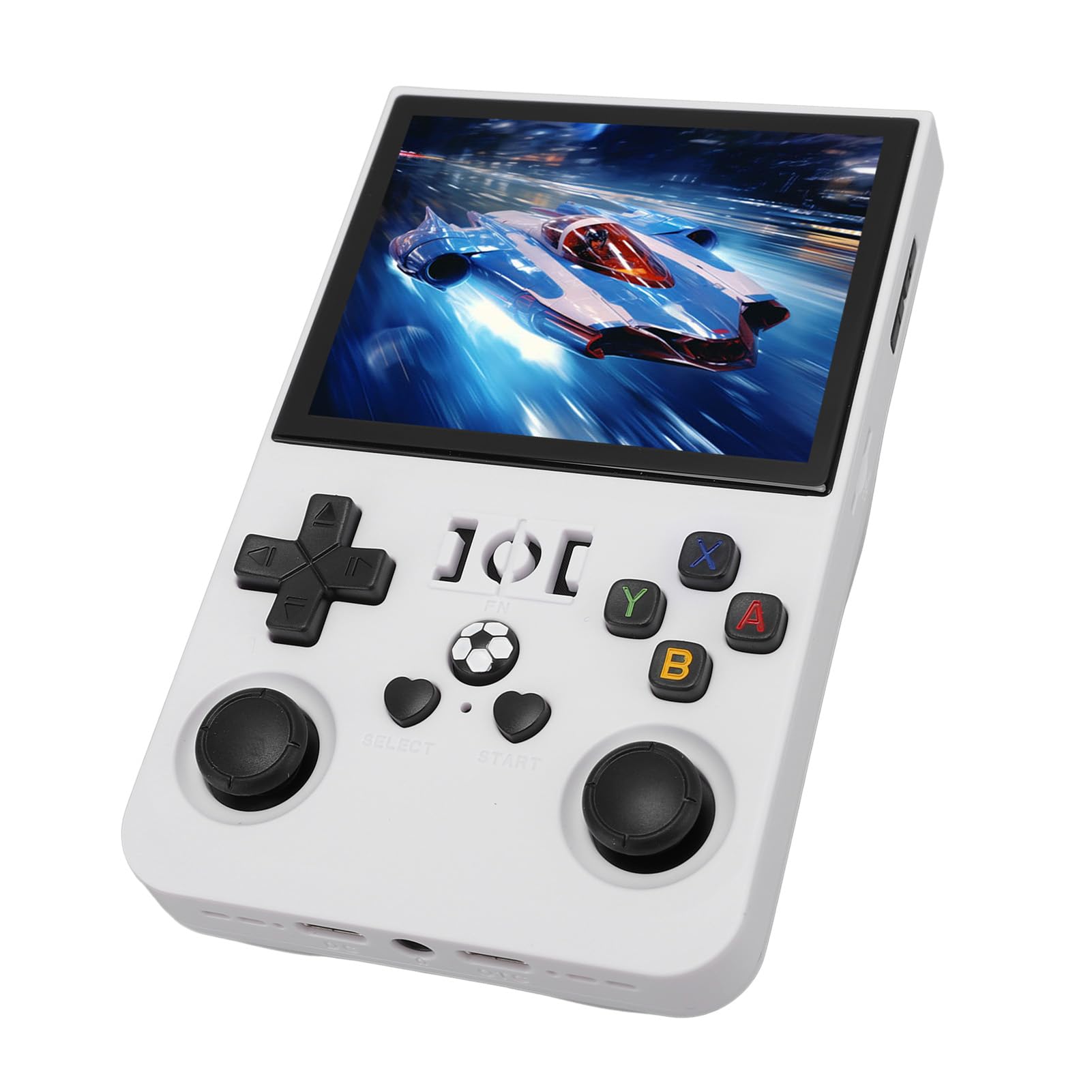 Keenso Consola portátil -Gaming Consola de alta resolución portátil con ranura para tarjetas de memoria para jugadores de viaje (64 GB)