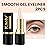 evpct 2Pcs Warm Pink Gel Eyeliner Pencil Waterproof for Women Eye Face Paint, Longwear Matte Cream Eyeliner Stick Crayon, Cat Eye Liners Eyeshadow Makeup Smooth Glide delineador de ojos contra el agua