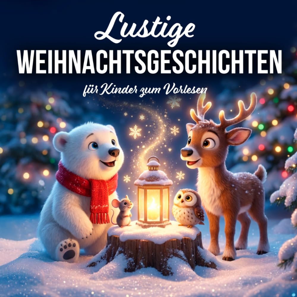 Lustige Weihnachtsgeschichten für Kinder zum Vorlesen: Gemütliche Winterabenteuer für gemeinsame Familienlesezeit